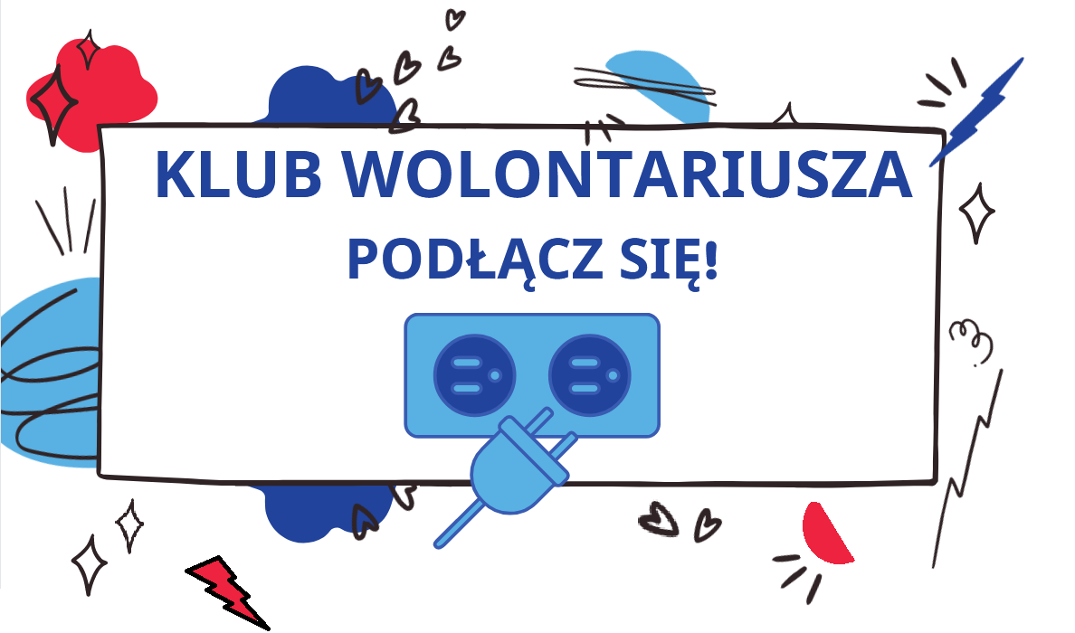 Logo Klubu Wolontariusza przy CUS Koszalin